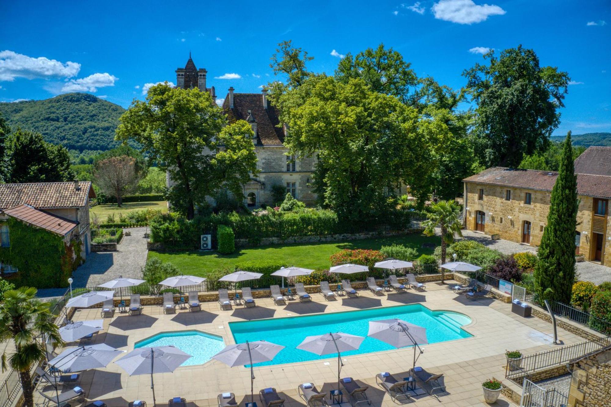 Domaine du Château de Monrecour - Hôtel et Restaurant - Proche Sarlat Saint-Vincent-de-Cosse Exterior foto