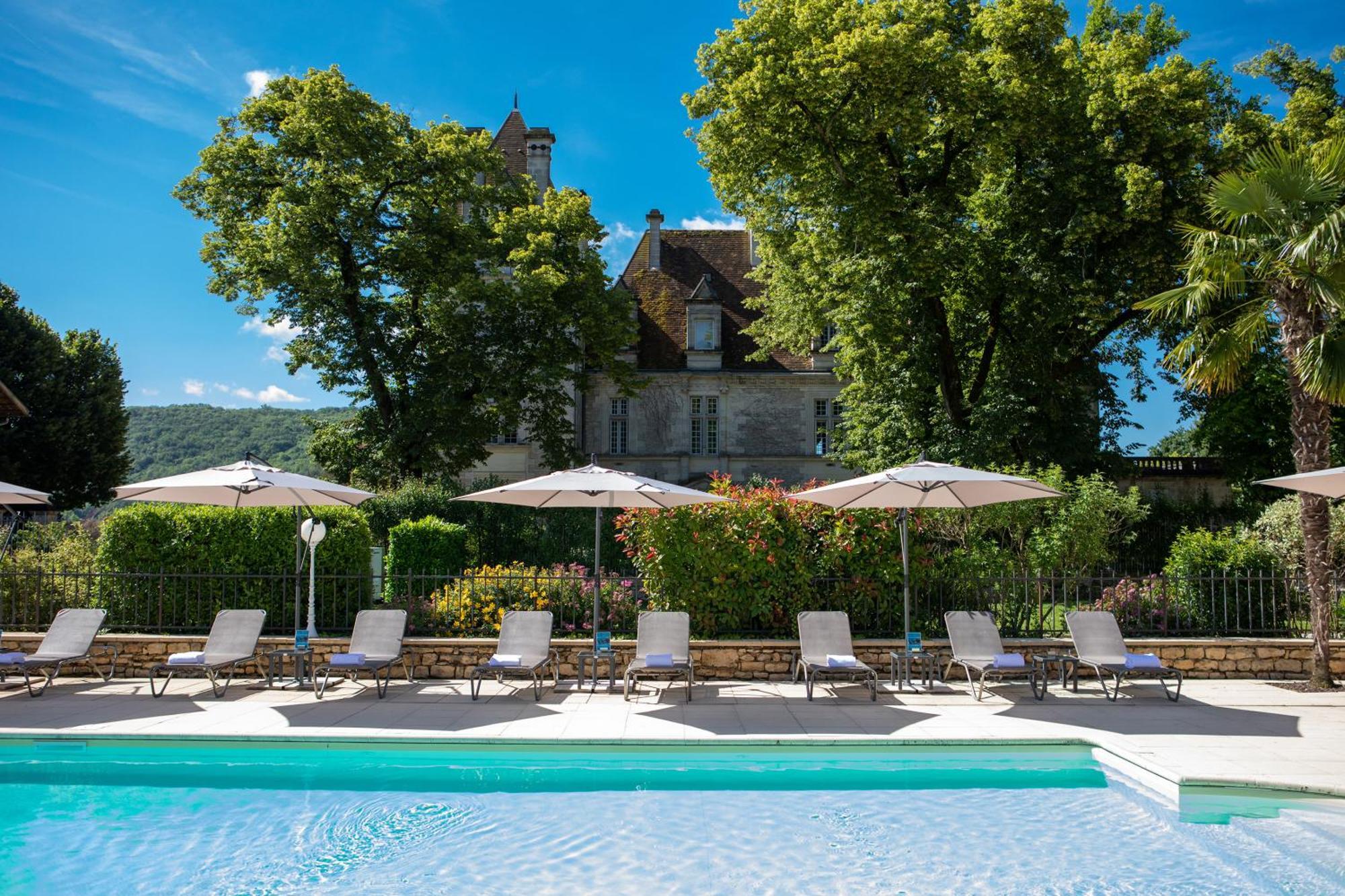 Domaine du Château de Monrecour - Hôtel et Restaurant - Proche Sarlat Saint-Vincent-de-Cosse Exterior foto