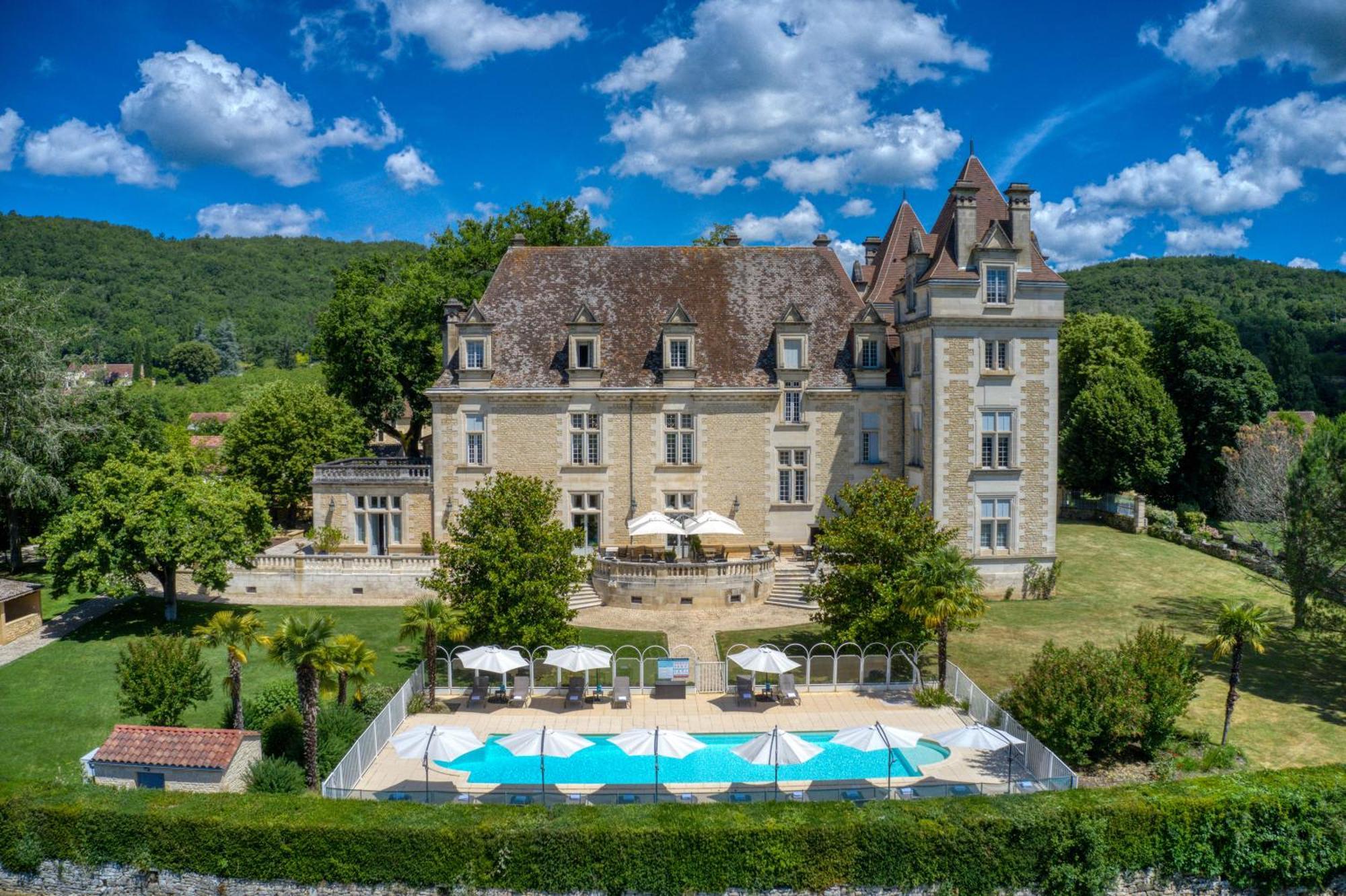 Domaine du Château de Monrecour - Hôtel et Restaurant - Proche Sarlat Saint-Vincent-de-Cosse Exterior foto