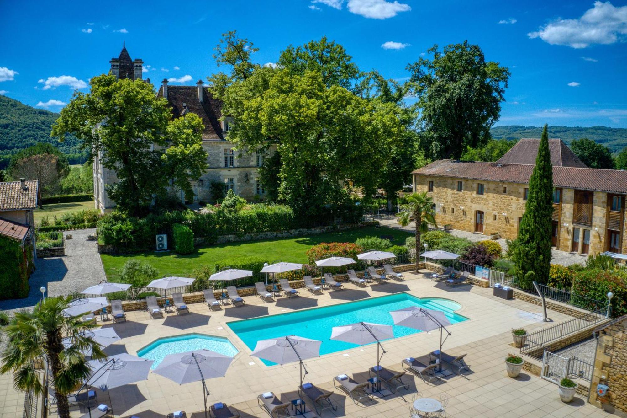 Domaine du Château de Monrecour - Hôtel et Restaurant - Proche Sarlat Saint-Vincent-de-Cosse Exterior foto